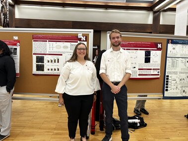 2024 Beneficial Bacteria REU scholars at the Summer Symposium